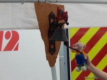 Der Popler klingelt zum Essen.