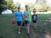 Jetzt geht´s Zähneputzen.