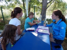 Zeltlagerbankhaus Katharina.