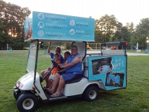 Joachim hat ein neues Lieblingsfahrzeug.