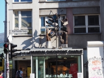 Im Mauermuseum angekommen.