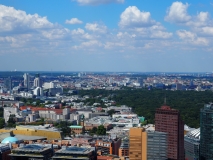 Unten links ist der Sitz der berühmten Berliner Philharmoniker.