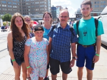 Auf dem Potsdamer Platz.