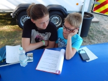 Lernen für die Jugendflamme.