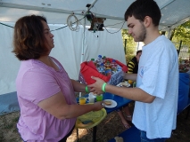 Es gibt Geburtstagsgeschenke.