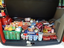 Ein kleiner Zeltlagereinkauf ;-)