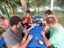 Einweisung in das Spiel Wizards.