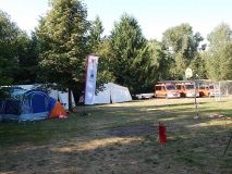 Ein Teil unserer Zeltstadt