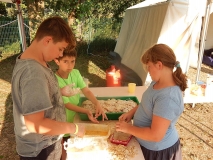 Gemeinsam wird gekocht.....