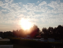 Ein spannender Tag beginnt.