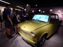 Ein Trabbi mit versteckter Infrarot Kamera.