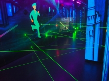 Der Laserpacour.