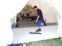 Alexander macht sauber