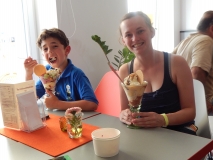 Benedict und Danny schmeckt es