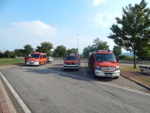 Pause in Hörselgau.