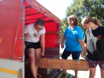 Ab auf den Zwischenboden.