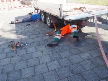 Und los geht das packen