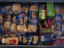 Hamburgerbrötchen Tee und mehr